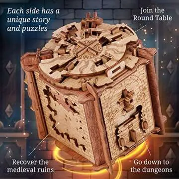 iDventure Cluebox Puzzle Box - Escape Room Game for All Ages