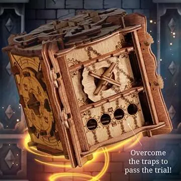 iDventure Cluebox Puzzle Box - Escape Room Game for All Ages
