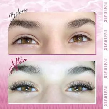 Natural Wispy Lash Clusters by Lanflower for Effortless Beauty
