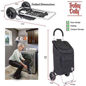 Lightweight Trolley Dolly Shopping Cart for Easy Groceries