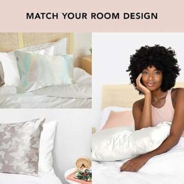 Kitsch Satin Pillowcase & Satin Heatless Curling Set with Discount