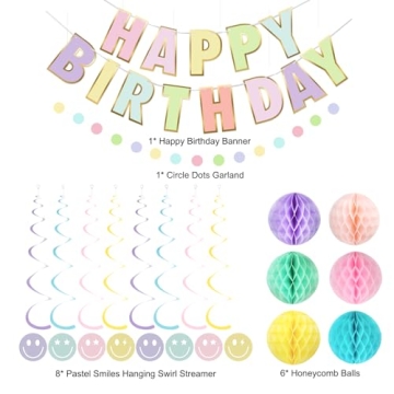Fun and Colorful Birthday Decorations for All Ages