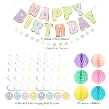Fun and Colorful Birthday Decorations for All Ages