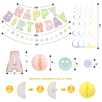 Fun and Colorful Birthday Decorations for All Ages