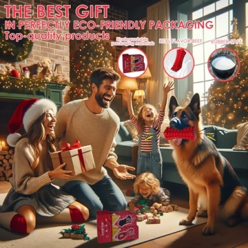 VANFINE Indestructible Squeaky Toy for Large Dogs