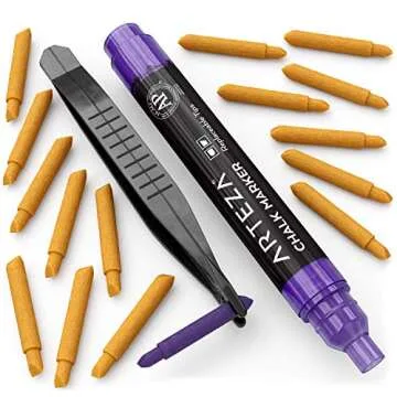 ARTEZA Liquid Chalk Markers, Set of 16 Bright Colors, Fine Tip Chalkboard Pens