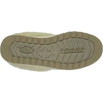 Skechers BOBS from Women's Keepsakes Ice Angel Slipper, Natural, 7 W US