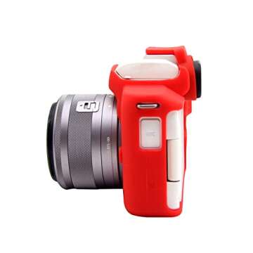Rieibi Silicon Case for Canon M50 M50 Mark II, Soft Silicon Protective Camera Cover for Canon EOS M5...
