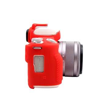 Rieibi Silicon Case for Canon M50 M50 Mark II, Soft Silicon Protective Camera Cover for Canon EOS M50 EOS M50 II Digital Camera