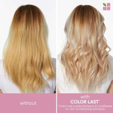 Biolage Color Last Purple Shampoo | Neutralizes Brass & Unwanted Yellow Tones | With Fig & Orchid | ...