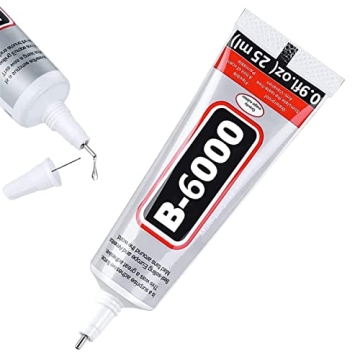 B6000 Jewelry Glue Clear Rhinestone, Inlay Glue, Pendant Adhesive, 25g Craft Adhesive Glue with Prec...