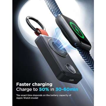 JOYROOM Portable 2000mAh Wireless Charger for Apple Watch
