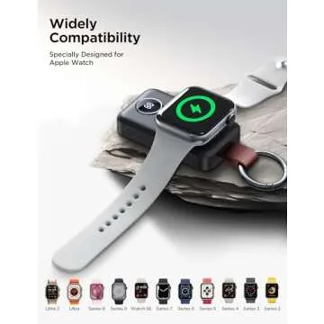 JOYROOM Portable 2000mAh Wireless Charger for Apple Watch
