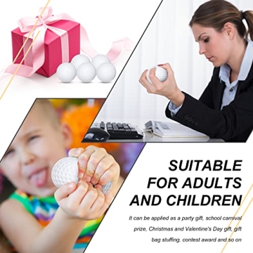 Zubebe Golf Stress Balls Pack for Stress Relief