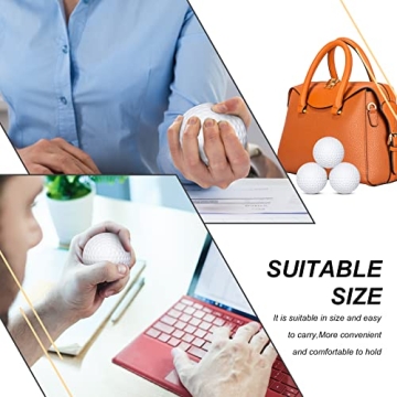 Zubebe Golf Stress Balls Pack for Stress Relief