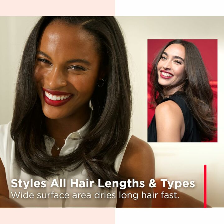 REVLON Volumizer Hair Dryer & Brush 1.0 in Black