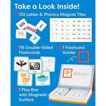 Bambino Tree Learning Set for Kids - Magnetic Alphabet Kit