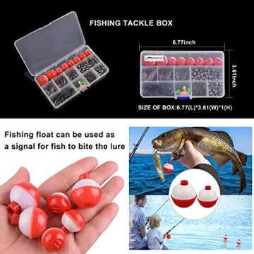 Shaddock 160-Piece Fishing Tackle Kit for Enthusiasts