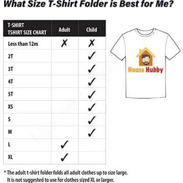 House Hubby T Shirt Folder - Toddler Sized Folding Board for T-Shirts, Dress Shirts, Pants, Towels to Fold Your Garments and Laundry Fast (Green, Child)