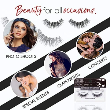 Ardell Studio Effects Wispies Black 4 Pack for Glam Looks
