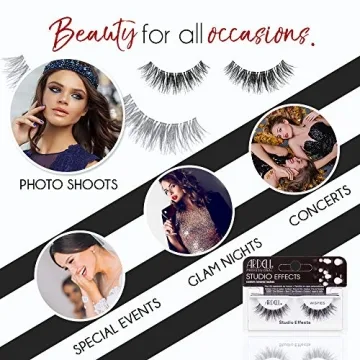 Ardell Studio Effects Wispies Black 4 Pack for Glam Looks