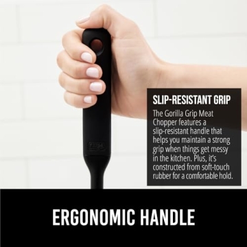 Gorilla Grip Heat Resistant Meat Chopper Tool