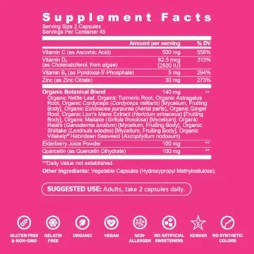 Goood Immunity Booster with Elderberry & Vitamin C - Immunity Support