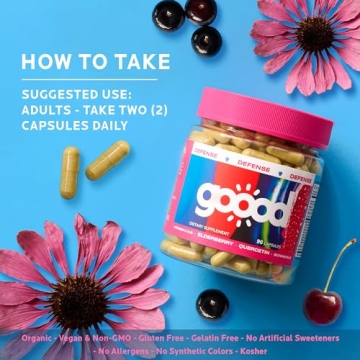 Goood Immunity Booster with Elderberry & Vitamin C - Immunity Support