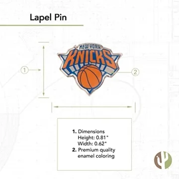 Desert Cactus Knicks Enamel Lapel Pin for NBA Fans