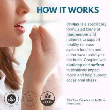 Life Happns Chillax Supplement for Natural Calm Support