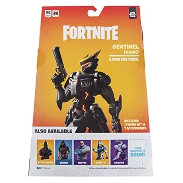 Fortnite 6 Inch Sentinel Figure Pack with 7 Accessories