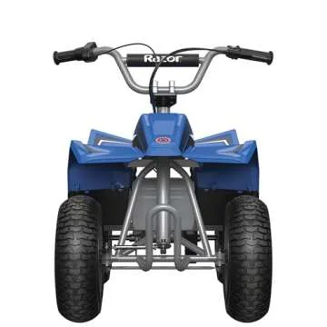 Razor Dirt Quad Electric 4-Wheeler for Kids, 350 W Motor, Up to 8 Mph, 80-Minute Ride Time