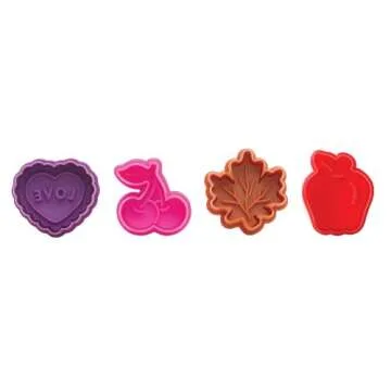 Mrs. Anderson’s Baking Pie Crust Cookie Cutters Set of 4, BPA Free