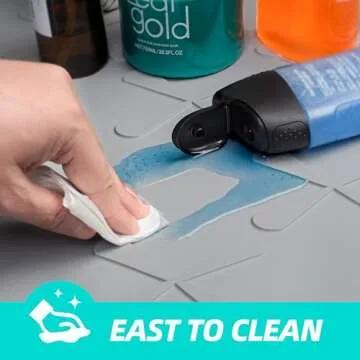 Durable SIKADEER Undersink Mat for Kitchen & Bathroom