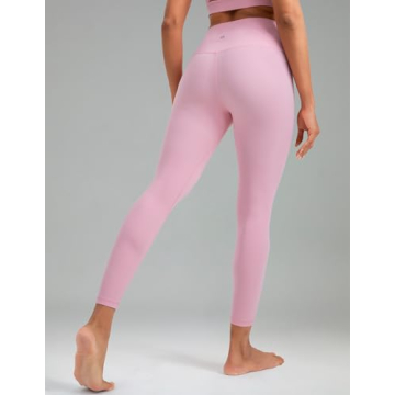 Colorfulkoala Dreamlux No Front Seam Leggings for Women 25" Inseam, High Waisted Buttery Soft 7/8 Yo...