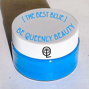 Bulk Neon Mica Eyeshadow Base - Be Queenly Beauty (Blue) for Stunning Looks