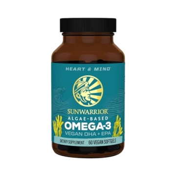 Sunwarrior Vegan Omega-3 DHA EPA for Brain&Heart Health