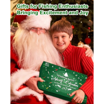 Fishing Advent Calendar 2024 with Lures and Gear