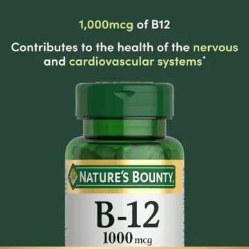 Nature's Bounty Vitamin B12 1000mcg Energy Metabolism Support