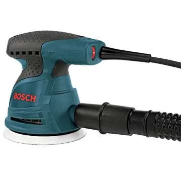 Bosch ROS20VSCRT 5 in. VS Palm Random Orbit Sander Kit (Renewed)