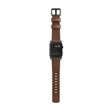 NOMAD Modern Band for Apple Watch - Rustic Leather Strap