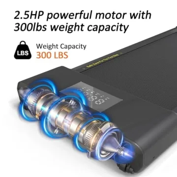 Portable Walking Pad with LED Display for Home and Office