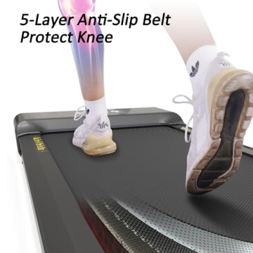 Portable Walking Pad with LED Display for Home and Office
