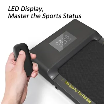Portable Walking Pad with LED Display for Home and Office