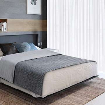 Acdyion Weighted Blanket Duvet Cover Queen Size 60x80