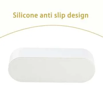 LEICRAFT Aluminum Business Card Holder Display Office Business Card Stand Name Card Display Organizer for Desk