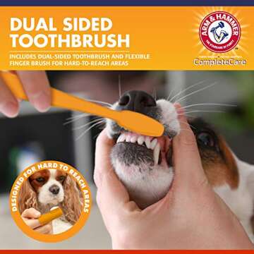Arm & Hammer Dog Dental Kit with Chicken Toothpaste