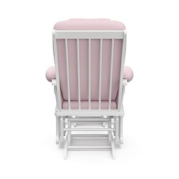 Storkcraft Tuscany Glider & Ottoman Set - Stylish Nursery Rocker