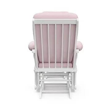 Storkcraft Tuscany Glider & Ottoman Set - Stylish Nursery Rocker