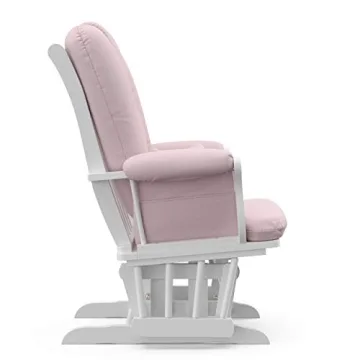 Storkcraft Tuscany Glider & Ottoman Set - Stylish Nursery Rocker